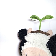 Leaf Sprout Hair Clip Crochet