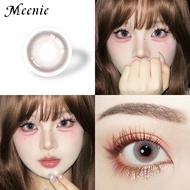 【0.00~-6.00 】Meenie Mist Pink 14.0mm Lens myopia Contact Lenses Eye Lenses 1 pair with free case