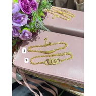 24k gold plated coin metal bracelet