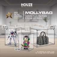 HOUZE - MOLLYBAG Stackable Acrylic Bag See Thru Storage
