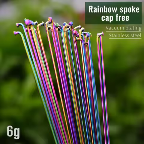 Bicycle Spoke Wire Rainbow 26 27.5 29 Inch Mountain / Road Bike 304 Stainless Steel 14G 259/261/271/