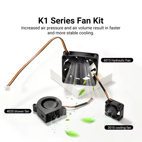 K1C/K1 MAX Fans 4020 Blower Fan DC 24V 3010 Axial Cooling Fan Extruder Hotend Heat Sink Fan for K1/K