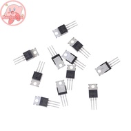 ruelenme 10pcs 55V 49A IRFZ44N IRFZ44 Power Transistor MOSFET N-Channel TH