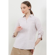 X8 Anell Blouses - cream blouse Wanita