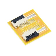 1PCS Yellow FPC FFC Flexible Flat Cable Extension Board 1.0mm Pitch 4P 6P 8P 10P 12P 16P 20P 24P 30P