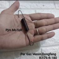 R175 Spring Governor Per Gas Mesin Diesel R175 R180 Dongfeng