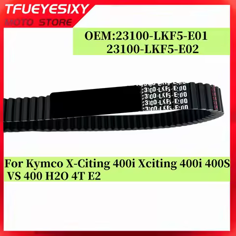 Engine Drive Belt Kevlar For Ky mco X-Citing 400i Xciting 400i 400S VS 400 H2O 4T E2 23100-LKF5-E01 