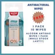 Alcosm Antibacterial Wipes / Wet Wipes / Wet Tissue - 60 / 120 Wipes