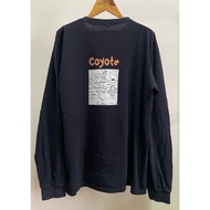 Second-Hand Coyote Long-Sleeved T-Shirt anvil Label Blue