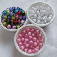 8MM/6MM Colorful Mix Sago Beads/Acrylic Beads
