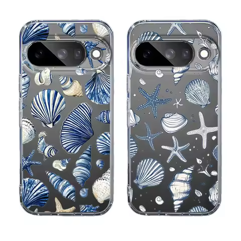 Blue Ocean Animals Phone Case For Google Pixel 10 9 Pro XL 8 7 6 Pro 10A 9A 8A 7A 6A 5 4 5A 4A 3A XL