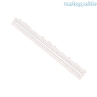 Un* Irregular Jagged Ruler Metal Paper Tearing Ruler Craft Ruler Deckle Edged Ruler