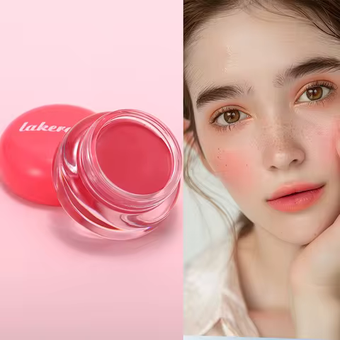 Lip&Cheek Blurry Pudding Pot Blushed Moment Blur blush Baby Makeup 5g Blush Buildable Lightweight Mu