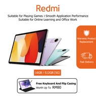 Redmi Pad SE Lite 5G Tablet (16GB RAM+512GB ROM) – 11.5" Display | 12MP AI Camera | 15000mAh Battery