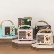Vintage Wireless Speaker Mini Portable Multifunctional Subwoofer Outdoor Small Audio Gift