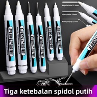 Waterproof White Pen Spotlight Long Head Big Head Hook Pen Thick Acrylic Pen