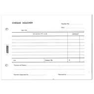 Cheque Voucher Pad of 50 2pkt