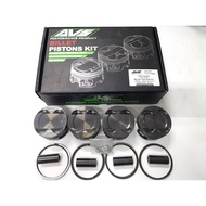 (ORIGINAL) AVS Billet Piston Kit SR20 87mm FOR NISSAN Engine