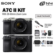 Sony A7C II / A7CII Mirrorless Camera Body & 28-60mm Lens ( 1+1 Year Sony Malaysia Warranty)