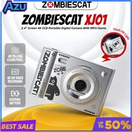 ZOMBIES CAT 48MP 4K CCD Digital Camera 2.4'' LCD Screen 8X Zoom Vintage Vlog Video Selfie Camera