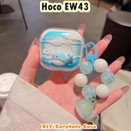 【In Stock】For Hoco EW43 Case Cover DIY Cartoon Cute Soft Silicone Earphone Case Casing