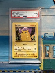 1999 Pokemon Pikachu Yellow Cheeks PSA 9
