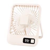 รุ่นล่าสุด แฟชั่น 2024 พัดลม JISULIFE Desk Fan USB Portable พัดลมไฟฟ้า แบบพกพาพับได้ พัดลมตั้งโต๊ะ ยืดหดได้ พัดลมชาจเก็บไฟ