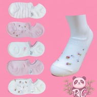 MATA RG56 Women's Hidden Socks Pink Women's Hidden Socks Below the Ankle Short