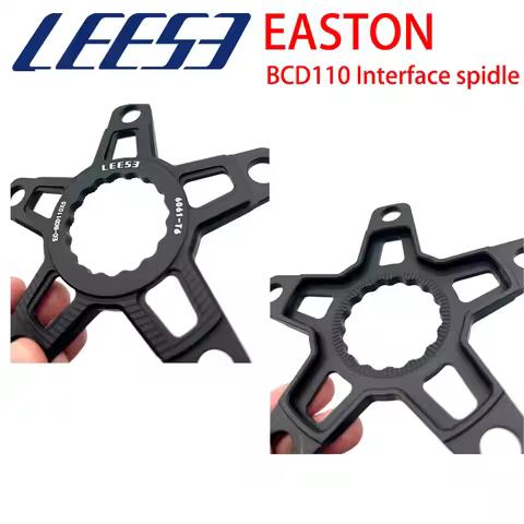 LEESE BCD110 5Bolts Road Bike Chainring Adapter for EC90SL,XXE,GP3,E-ASTON Interface Crankset Chain 
