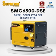 Supremo Genset Heavy Duty Commercial Diesel Generator Set 6.5KVA with AVR Function (Silent Type) SMG