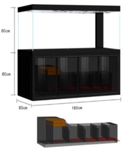 Ultra Premium Full Side Crystal Clear Glass Aquarium Tank 5ft & 6ft