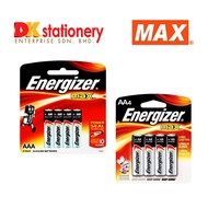 Max Energizer Battery AA / AAA