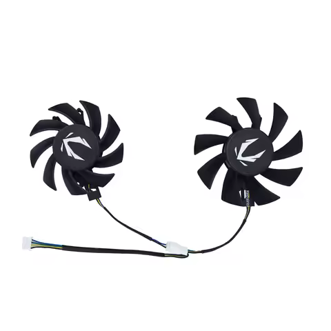 Video Card Fan GPU VGA Graphics Cooler For ZOTAC GTX 1660 SUPER 1660S GTX1660Ti 1660Ti Twin Fan 6gb,