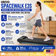 UREVO Spacewalk E3S (Manual Incline Walking Treadmill)