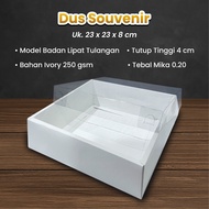 Doskue Box 23 x 23 x 8 cm Closed Body Model