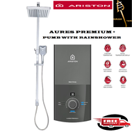 Ariston  Aures Premium+ PUMP &amp; Rainshower    Instant Water Heater with DC PUMP EXPRESS FREE