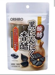 ORIHIRO 發酵黑蒜香醋 180粒