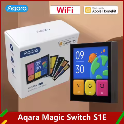 New Aqara Magic Switch S1E Smart Home Touch Control Scene Panel Touch Panel Voice Control Remote Swi