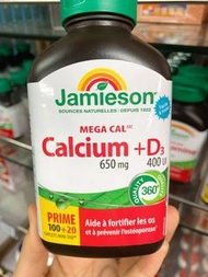 現貨 Jamieson 多款鈣片/鈣鎂鋅/檸檬酸鈣/鈣鎂D/高濃復合鈣 