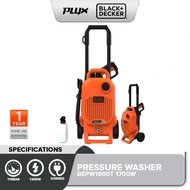 Black & Decker 125 Bar Pressure Washer Water Jet (1700W) BEPW1800T-B1