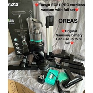 ELUXGO EC31 3500mAh Pro Cyclone Cordless Vacuum Cleaner with EN95 Antibacterial Technology  / samsun