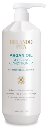 ORLANDO PITA Argan Oil Conditioner, 27 Fl Oz Salon Size- Premium Nourishing Hair Care for Men & Wome