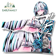 EARLFAMILY Cheongsam Fiona Frost Fanart Car Sticker Anime Spy X Family Sketch Waifu Decal JDM Gyaru 