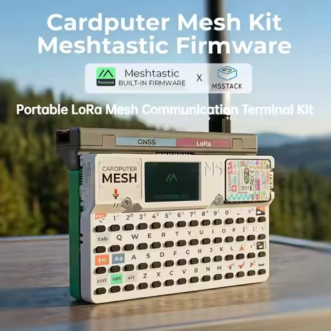 M5Stack Cardputer Mesh Kit for Meshtastic ESP3 - S3 Integrates LoRa Mesh Networking with GNSS Global