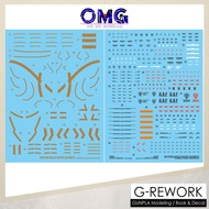 G-Rework HG Xavier's Gyan Hakuji-Packs Water Decal CD-H-GQ05 Gundam Decal The Witch from Mercury Dec