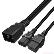 Bang C20 to C13+C19 Power Cord IEC320 C20 Male to C13+C19 Female Power Converter