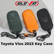Toyota Vios 2023 GR Leather Key Case Key Cover With Key Chains