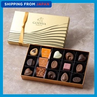 Godiva Chocolate Heart of Gold Collection (15 pieces) (sweets, gift, present)