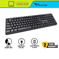 Online Exclusive | Alcatroz KB1000 Silent Wired Keyboard