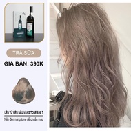Sin Hair - Dầu Gội Thời Trang Trà Sữa Sin Hair 500ml- Sin Hair 100% Phủ Bạc Nhân Sâm Tự Nhiên Nhật